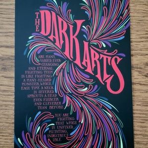 Harry Potter Dark Arts Quote Print